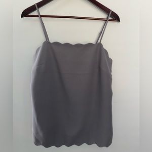 Lavender-gray Camisole Top